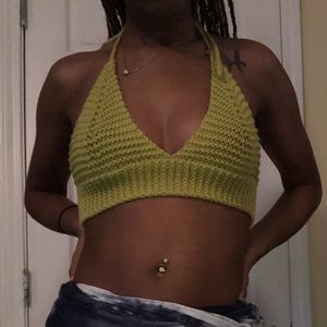 Crochet crop top